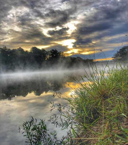 Flint River at sunrise