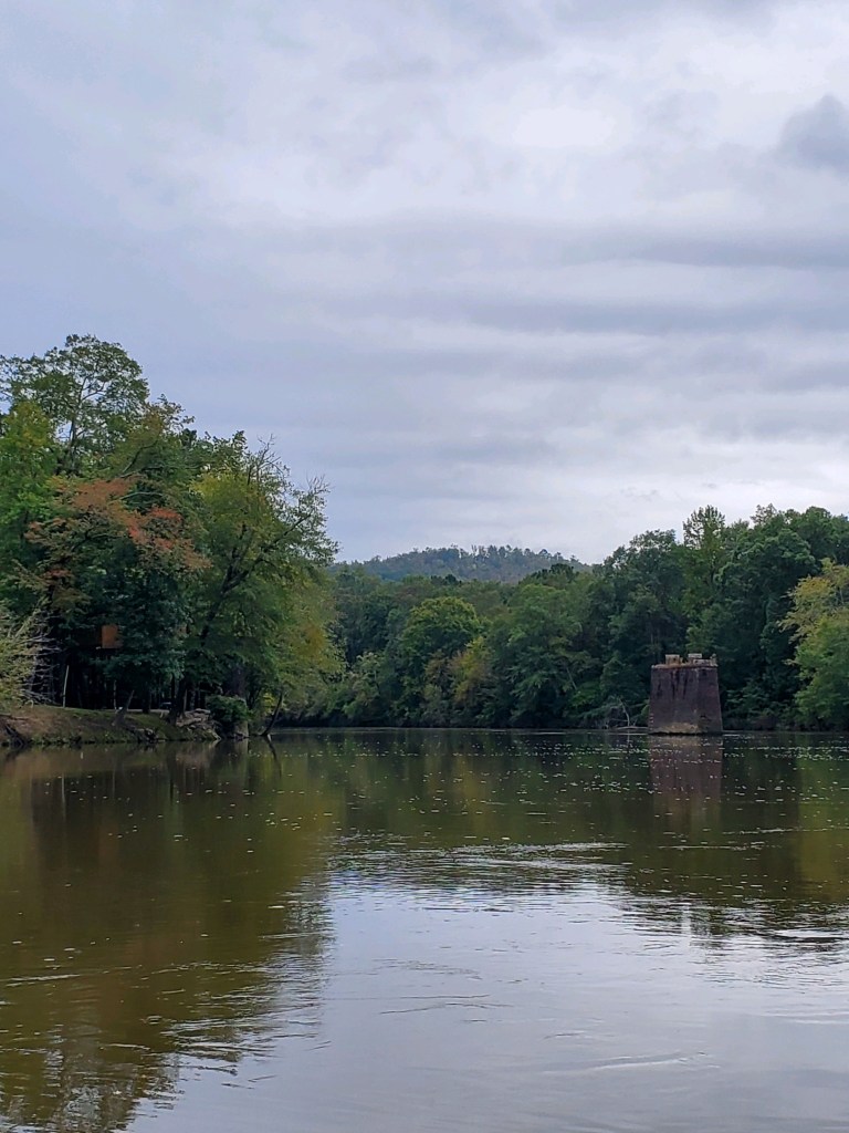 Flint River water trestle